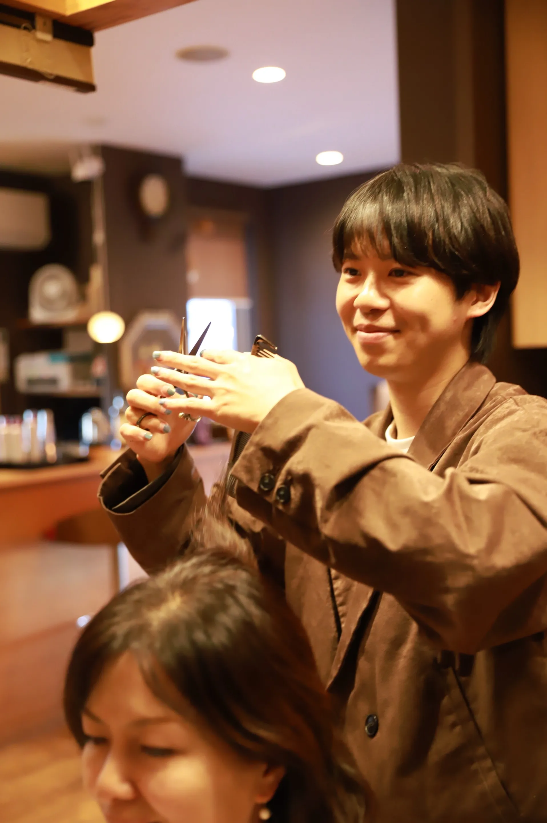 岩井 勇磨 施術風景